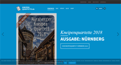 Desktop Screenshot of kneipenquartette.de
